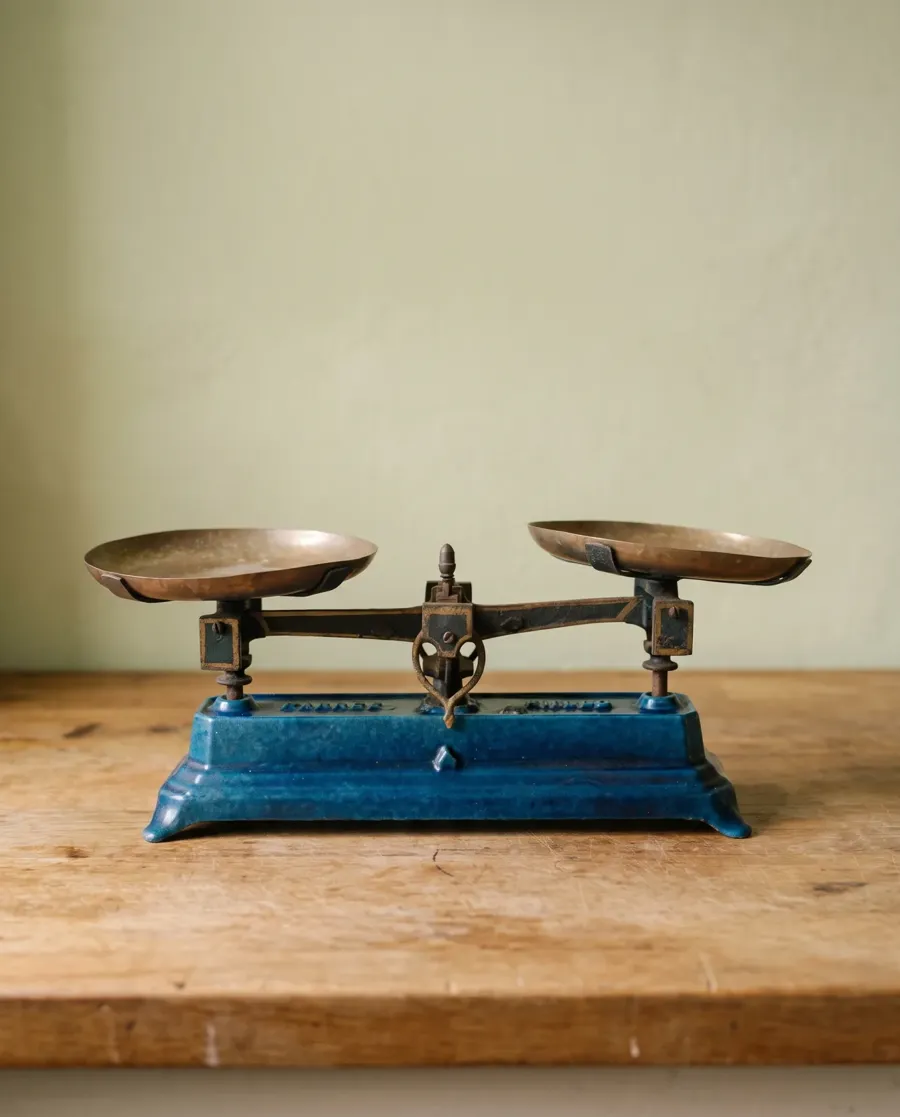 Ancienne balance Roberval en fonte, photo 3