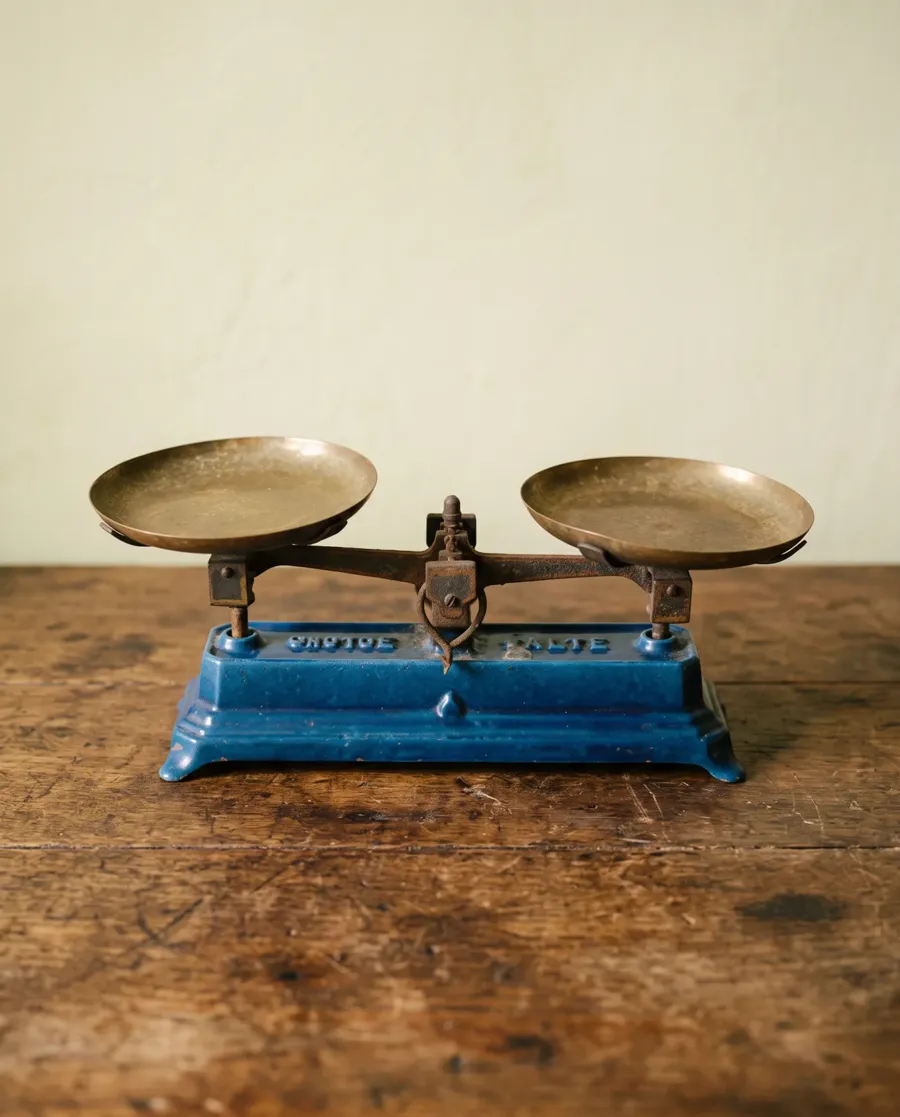 Ancienne balance Roberval en fonte, photo 4