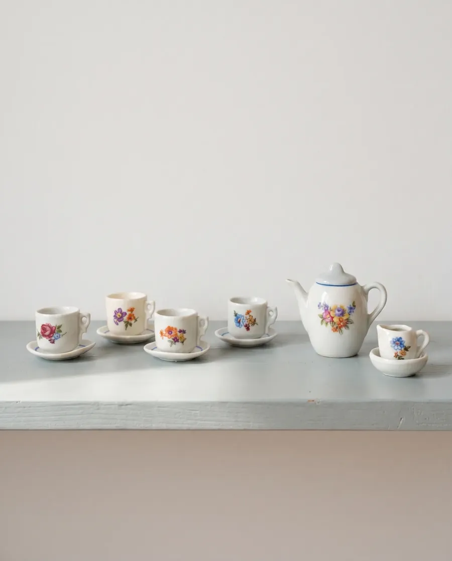 Dînette en porcelaine des années 50, photo 2